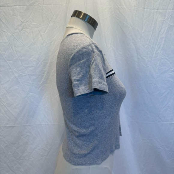 Basic Preppy Gray Cropped Baby Tee by Tommy Hilfiger - Picture 4 of 6